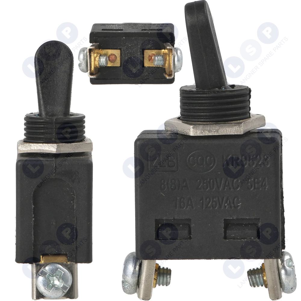 Dvojpolohový spínač ON-OFF 8A KR9523 univerzálny DIY